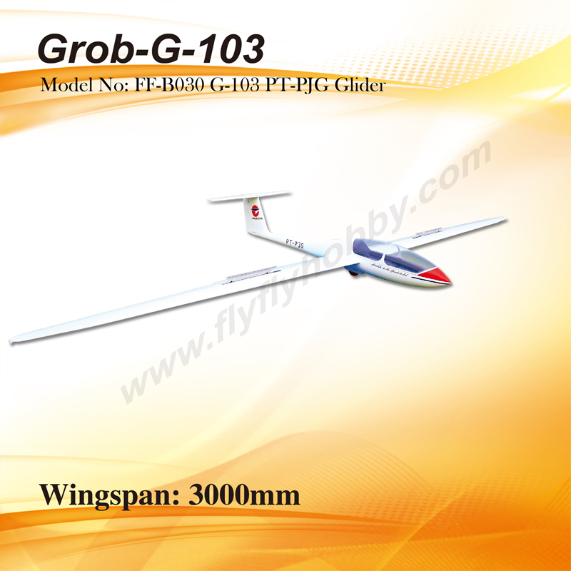 Grob-G-103 PT-PJG Glider with Electric brake_KIT